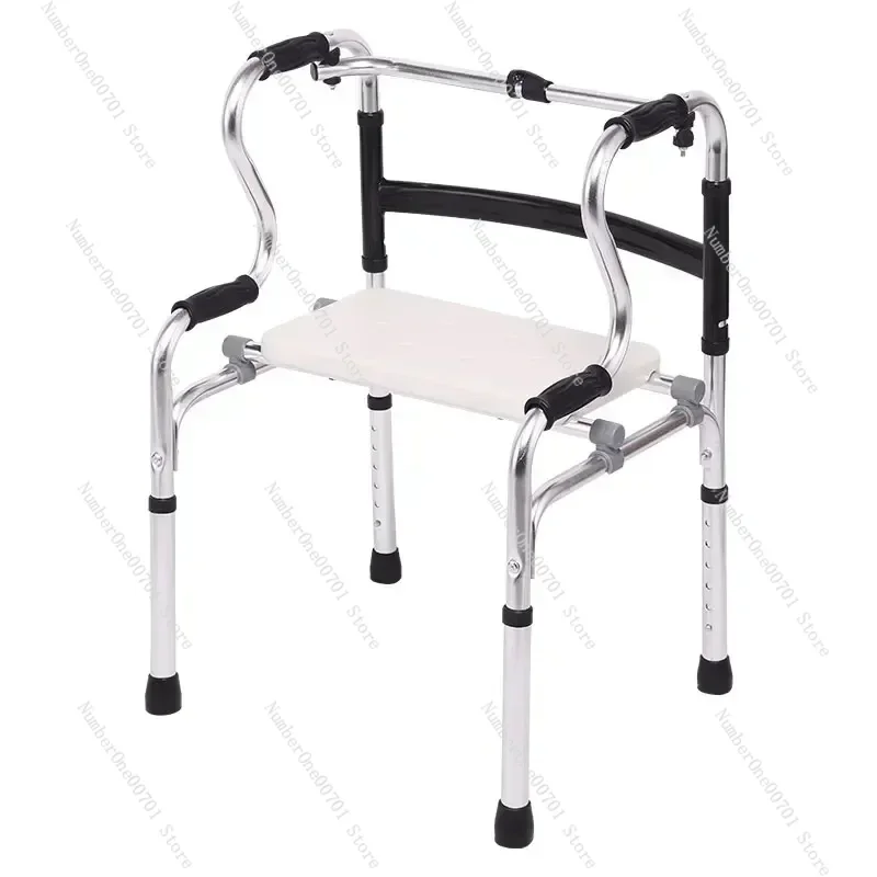Aluminum Alloy Walker HeightAdjustable Mobility Aid, WearResistant Handrail, NonSlip Walking Assistant for Elderly 
Aluminum Alloy Walker HeightAdjustable Mobility Aid, WearResistant Handrail, NonSlip Walking Assistant for Elderly