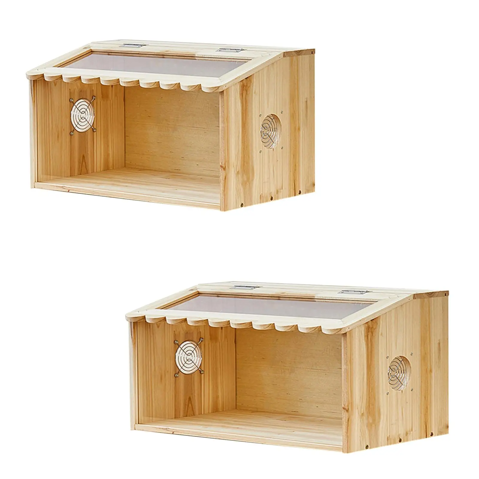 Hamster Wooden Brooder Box Panoramic View Cage for Birds Small Animal Coop Accessory for Easy Cleaning and Observation
Hamster Wooden Brooder Box Panoramic View Cage for Birds Small Animal Coop Accessory for Easy Cleaning and Observation