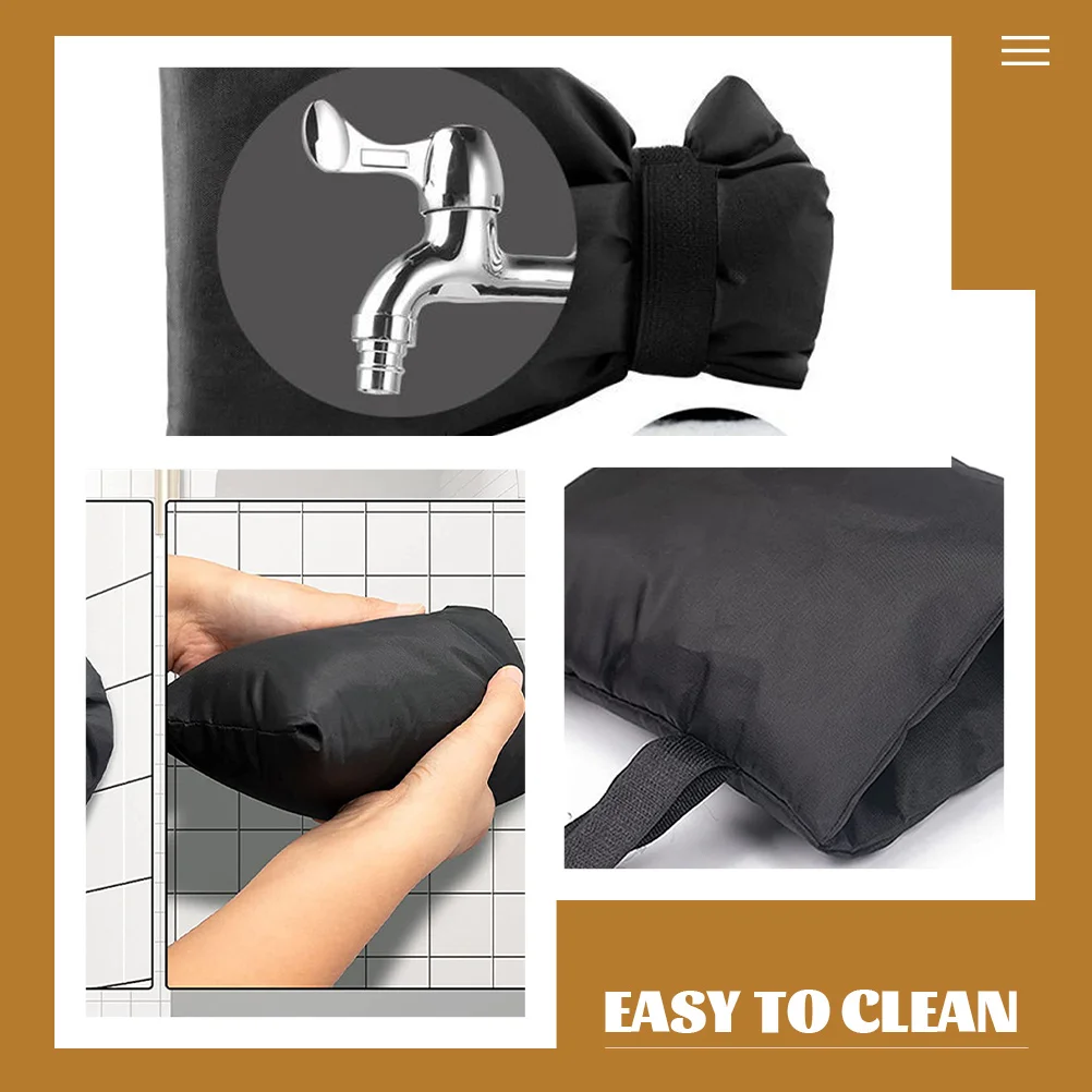 2pcs Insulated Cover Anti-Freezing Outdoor Covers Reusable Frost Proof Protector Oxford Cloth Faucet Cover For Winter Freeze
2pcs Insulated Cover Anti-Freezing Outdoor Covers Reusable Frost Proof Protector Oxford Cloth Faucet Cover For Winter Freeze