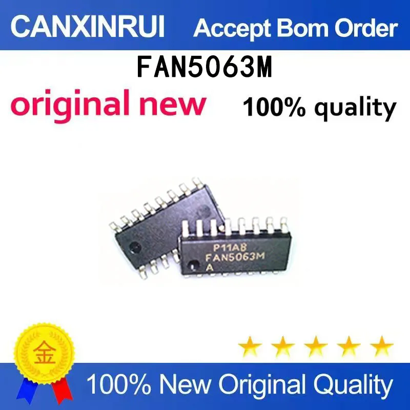 (5-100 PCS) FAN5063M A FAN5063 brand new SOP-14 package
(5-100 PCS) FAN5063M A FAN5063 brand new SOP-14 package