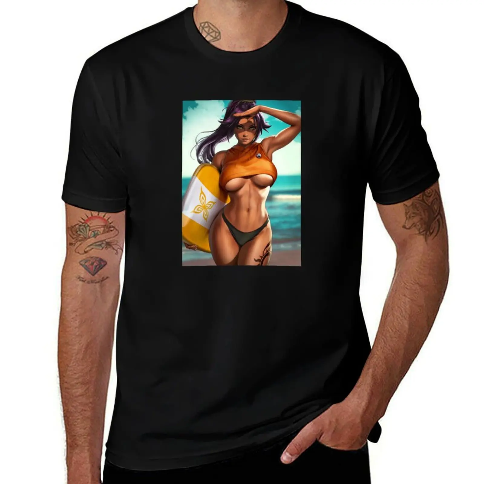 Yoruichi Shihouin T-Shirt Sweat Absorbing Sports Tee Shirt
Yoruichi Shihouin T-Shirt Sweat Absorbing Sports Tee Shirt