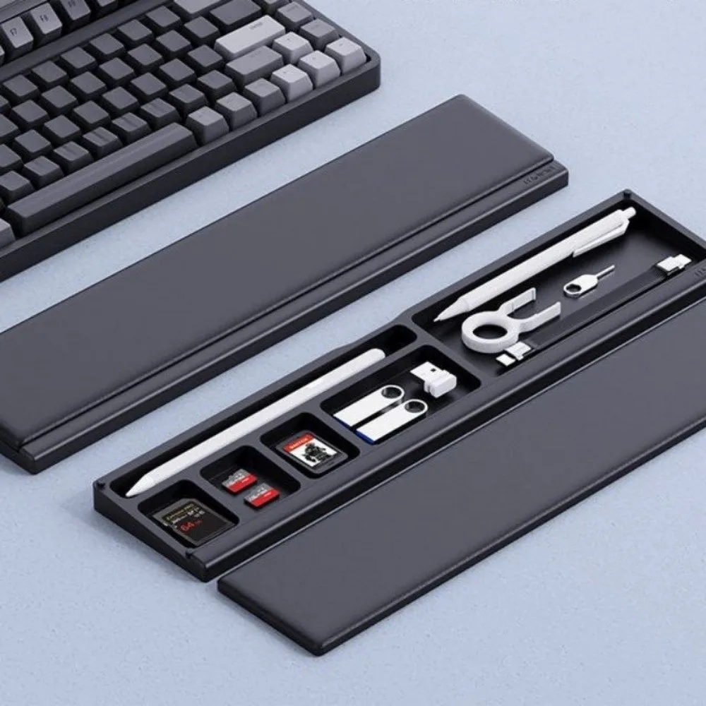Soft Wrist Rest Pad Storage Space Rubber Base Ergonomic Hand Support Ergonomic Design Easy Typing Keyboard Wrist Rest
Soft Wrist Rest Pad Storage Space Rubber Base Ergonomic Hand Support Ergonomic Design Easy Typing Keyboard Wrist Rest