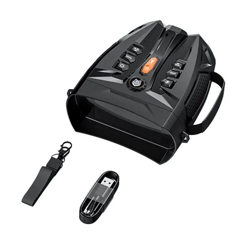 F-T Infrared Night Vision Binoculars 4.0" Screen 4K Resolution 10X Digital Zoom Featuring Light 5000Mah Battery Goggles