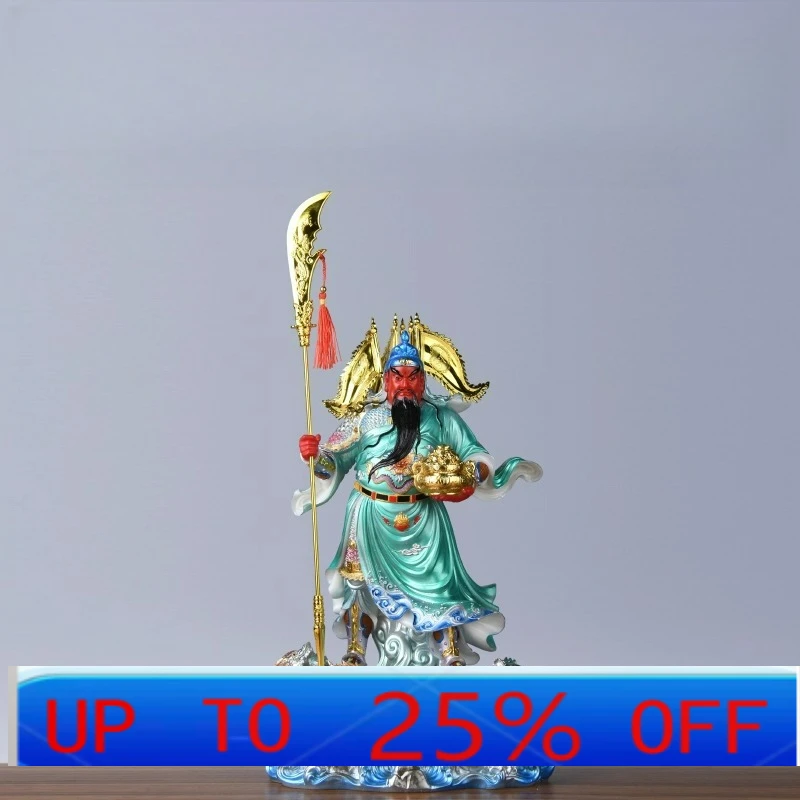 LTT Guan Gong God of Wealth worships the statue of the god, white marble, Jiulong Guan Erye Guan Yu ornament
LTT Guan Gong God of Wealth worships the statue of the god, white marble, Jiulong Guan Erye Guan Yu ornament