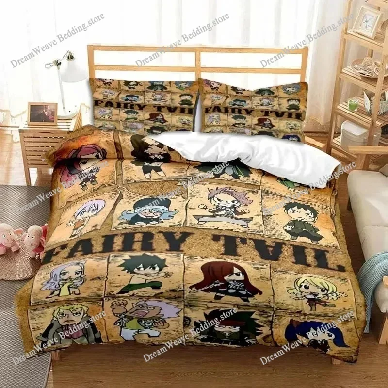 3D Anime Fairy Tail Bedding Set Bed Three-piece Set Duvet Cover Single Double Bed Queen Size Duvet Cover Set Adult Boys Bedroo96
3D Anime Fairy Tail Bedding Set Bed Three-piece Set Duvet Cover Single Double Bed Queen Size Duvet Cover Set Adult Boys Bedroo96