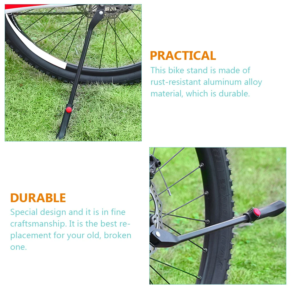 Aluminum Alloy Kickstand for Mountain Bike Rear Axle Adjustable Side Stand Bike Accessories Durable Replacement Quick Release
Aluminum Alloy Kickstand for Mountain Bike Rear Axle Adjustable Side Stand Bike Accessories Durable Replacement Quick Release