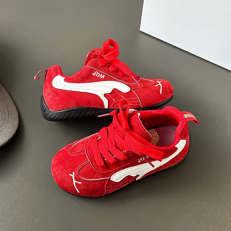 Autumn Childrens Boy Sneakers Fashion New Suede Soft Outdoor Non-slip Luxury Kids Casual Shoes Sports Girls German Trainer Shoes
Autumn Childrens Boy Sneakers Fashion New Suede Soft Outdoor Non-slip Luxury Kids Casual Shoes Sports Girls German Trainer Shoes