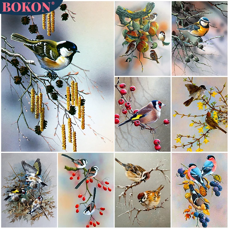 Diamond Painting Bird Full Square/Round Diamond Embroidery Animal Mosaic Winter Picture Rhinestone Cross Stitch Home Decoration
Diamond Painting Bird Full Square/Round Diamond Embroidery Animal Mosaic Winter Picture Rhinestone Cross Stitch Home Decoration