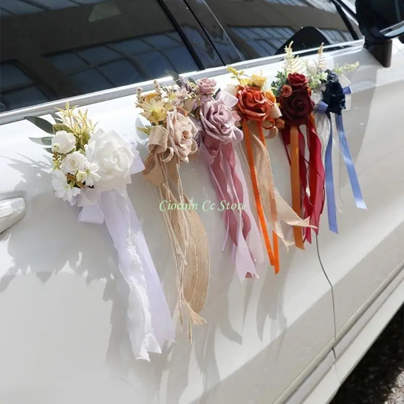 X90F 4 шт. Роскошное украшение с бантом в виде розы для автомобиля для свадебного торжества
X90F 4 шт. Роскошное украшение с бантом в виде розы для автомобиля для свадебного торжества