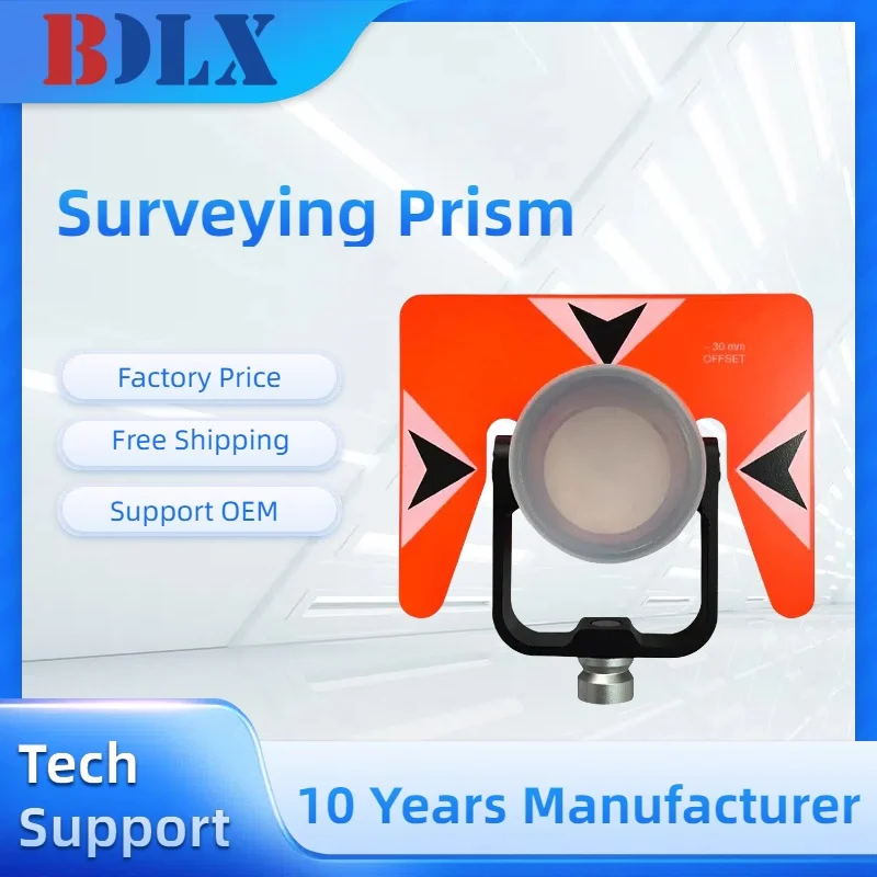 BDLX High Quality 64mm Construction Series Prism Assembly Plate Single Prism South Trimble Surveying For Total Station NI-01
BDLX High Quality 64mm Construction Series Prism Assembly Plate Single Prism South Trimble Surveying For Total Station NI-01