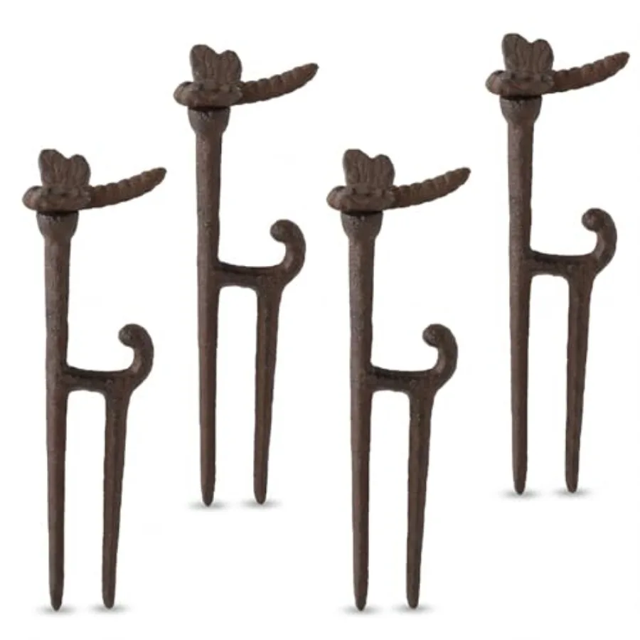 4 Pack Garden Hose Guide Stakes Bulk 9.5'' Rusty Dragonfly Garden Hose Guide Spike Decorative Cast Iron Stakes Holder Heavy Dut
4 Pack Garden Hose Guide Stakes Bulk 9.5'' Rusty Dragonfly Garden Hose Guide Spike Decorative Cast Iron Stakes Holder Heavy Dut