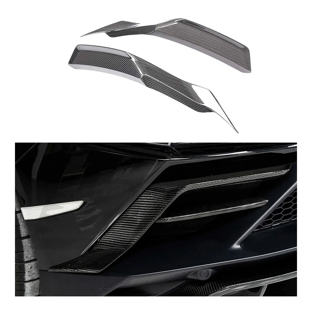 OEM Dry Carbon Fiber Car Body Kit Rear Bumper Canards for Lamborghini Huracan EVO
OEM Dry Carbon Fiber Car Body Kit Rear Bumper Canards for Lamborghini Huracan EVO