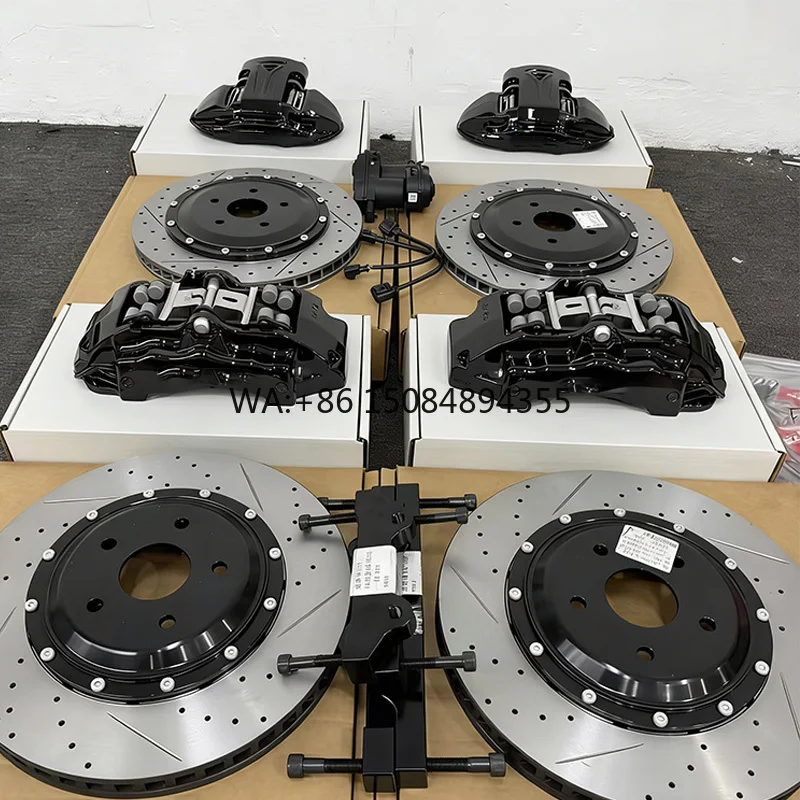 Factory Custom Front 18Z 6 Pot Rear EPB 4 Pot Big Brake Kit, 5 Year Warranty for Auto Retrofit & Performance Upgrade
Factory Custom Front 18Z 6 Pot Rear EPB 4 Pot Big Brake Kit, 5 Year Warranty for Auto Retrofit & Performance Upgrade