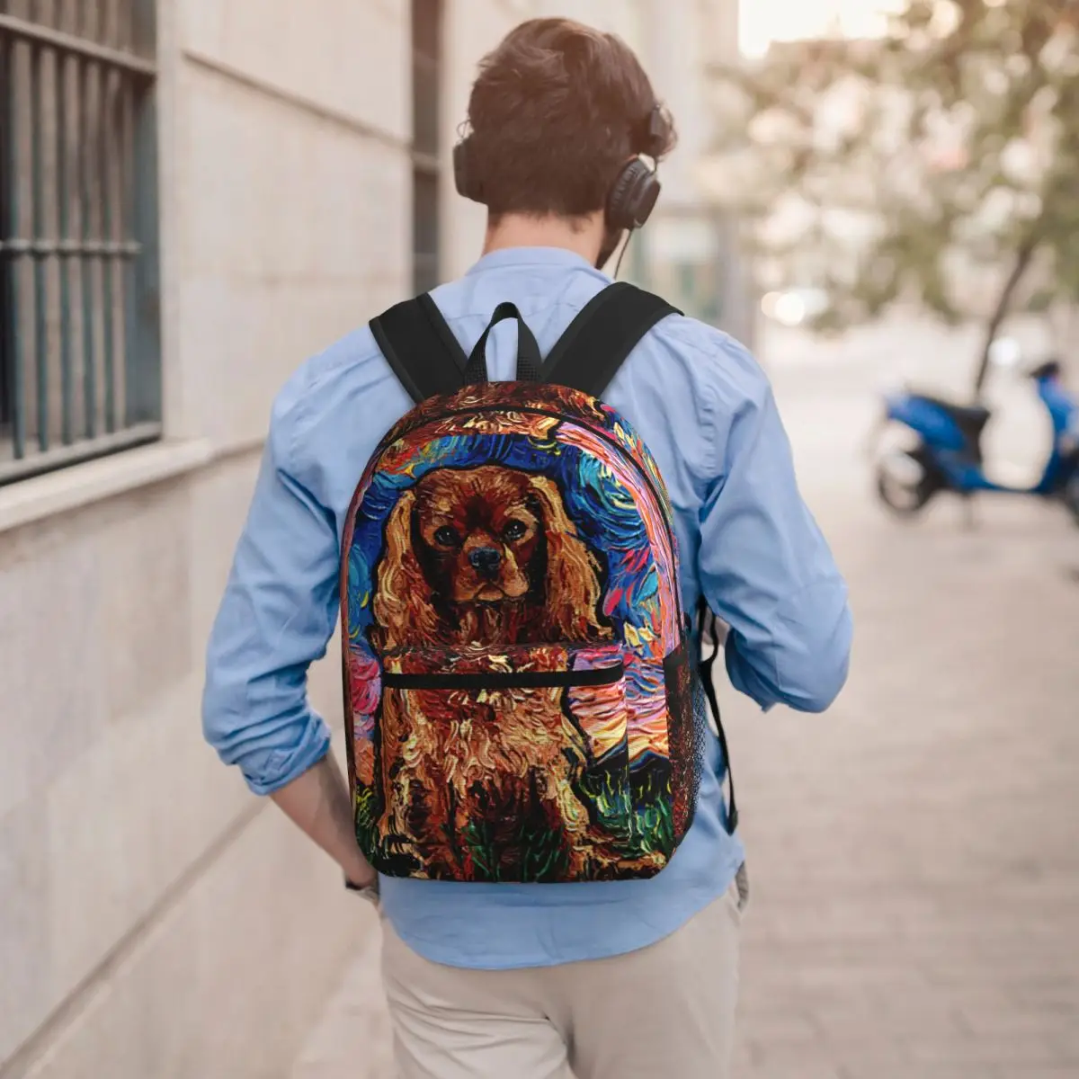 Ruby Dog Cavalier King Charles Spaniel Night Backpack Student BookBag Children School Bag Computer Shoulder Bags for Men Women
Ruby Dog Cavalier King Charles Spaniel Night Backpack Student BookBag Children School Bag Computer Shoulder Bags for Men Women