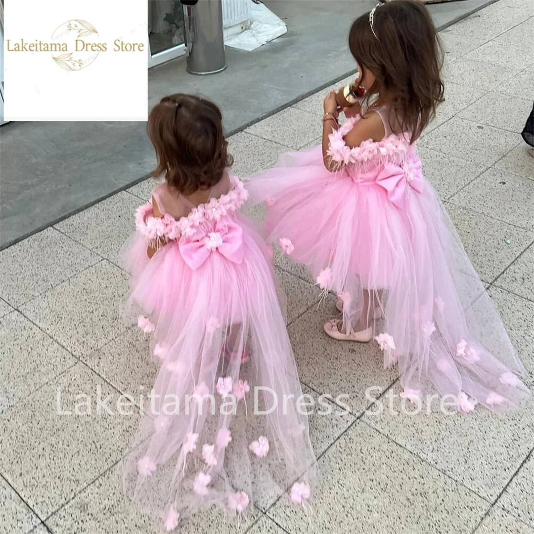 Pink V Back Bow Trailing Flower Baby Girl Dress for Wedding Birthday Little Kids Children Wedding Dress First Communion Gown
Pink V Back Bow Trailing Flower Baby Girl Dress for Wedding Birthday Little Kids Children Wedding Dress First Communion Gown