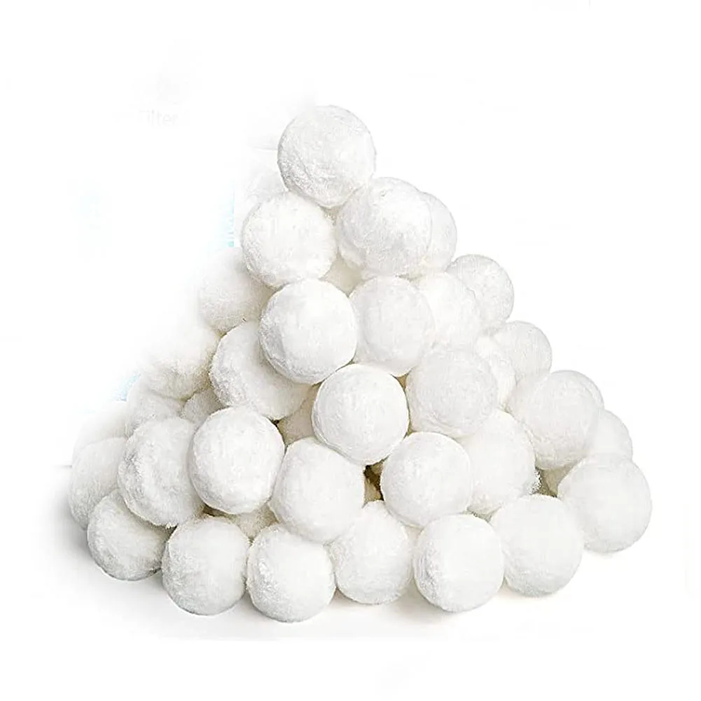 5cm Fiber Filter Balls for Pool Sand Filter Replacement Low Loss Design Suitable for Regular Machine Washing Cycles
5cm Fiber Filter Balls for Pool Sand Filter Replacement Low Loss Design Suitable for Regular Machine Washing Cycles