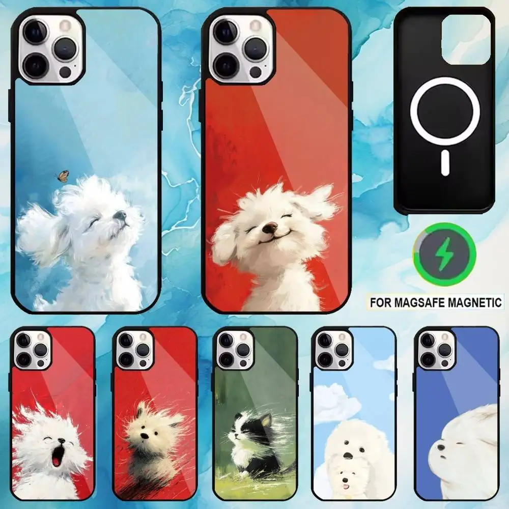 Fluffy Windblown Pup Phone Case For iPhone17,16,15,14,13,12,11 Plus,Pro Max Magnetic For Magsafe Wireless Charging
Fluffy Windblown Pup Phone Case For iPhone17,16,15,14,13,12,11 Plus,Pro Max Magnetic For Magsafe Wireless Charging