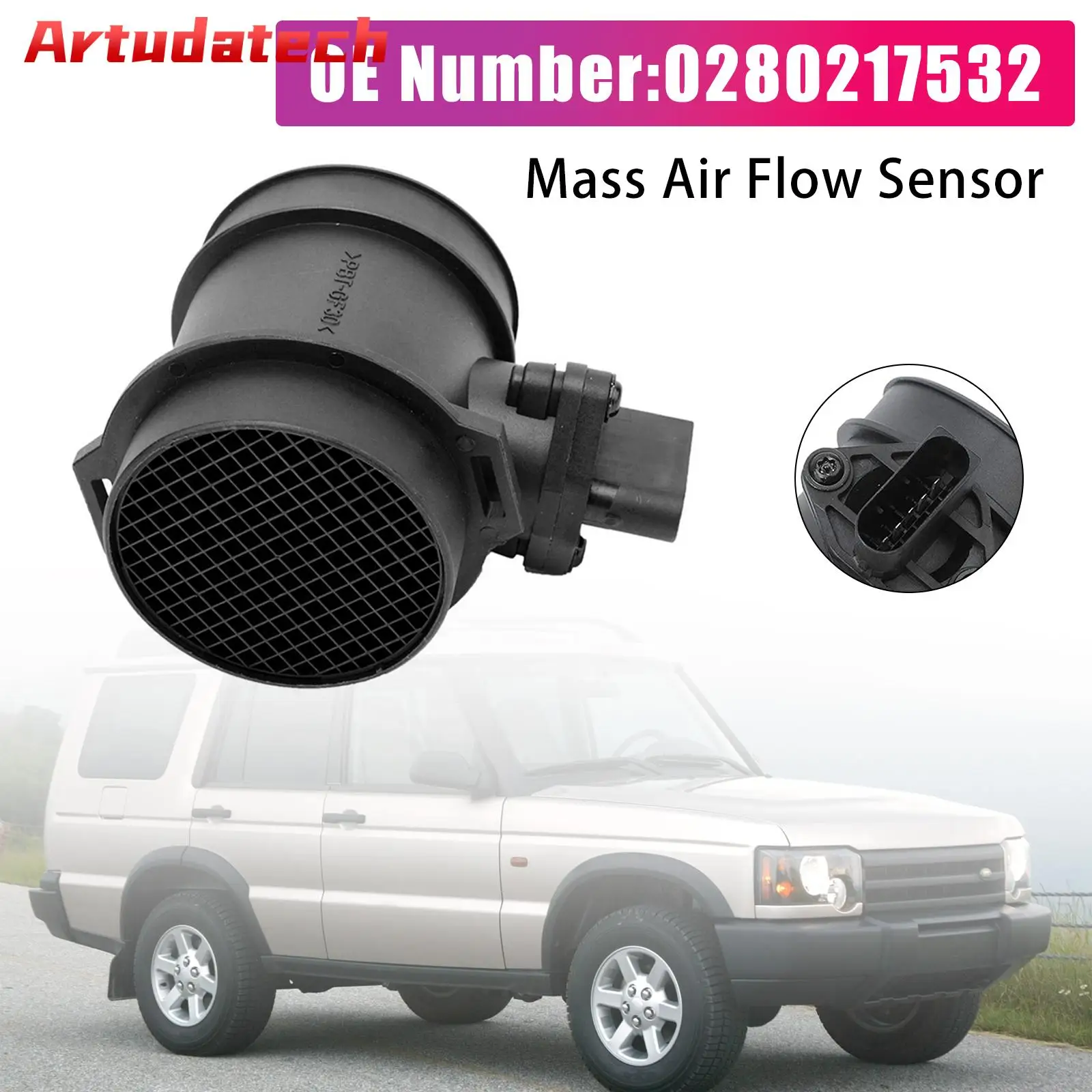 Artudatech Mass Air Flow Sensor 0280217532 For Land Rover Discovery 4.6L 2003 2004
Artudatech Mass Air Flow Sensor 0280217532 For Land Rover Discovery 4.6L 2003 2004