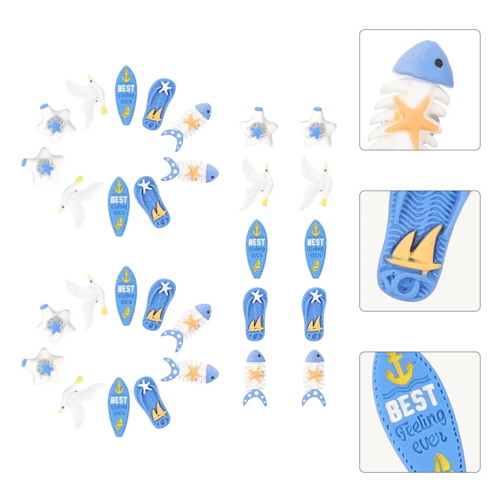 30Pcs Ocean Themed Pushpins Multi-Function Thumbtacks Small Compact Cork Board Accessories for Office Home Daily Use
30Pcs Ocean Themed Pushpins Multi-Function Thumbtacks Small Compact Cork Board Accessories for Office Home Daily Use