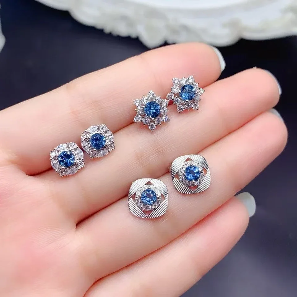 Cute 925 Silver Topaz Earrings 5mm Natural Topaz Stud Earrings Allergy Free 18K Gold Plated Silver Jewelry
Cute 925 Silver Topaz Earrings 5mm Natural Topaz Stud Earrings Allergy Free 18K Gold Plated Silver Jewelry
