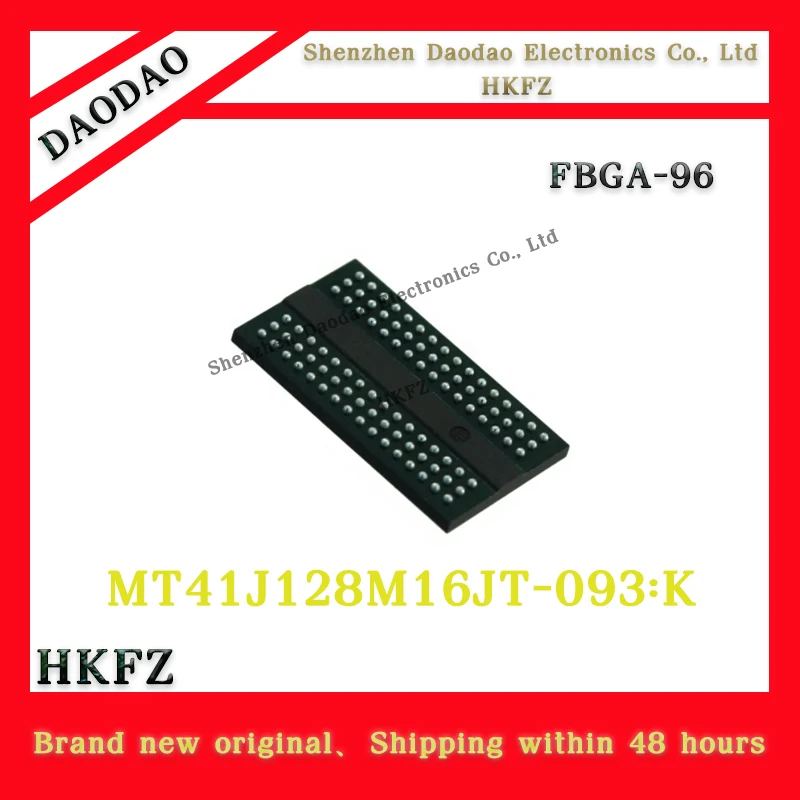 MT41J128M16JT-093: K Silk Screen D9PRW DDR3 FBGA-96 2Gb CHIP
MT41J128M16JT-093: K Silk Screen D9PRW DDR3 FBGA-96 2Gb CHIP