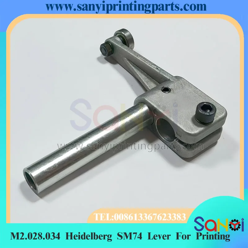 1 Piece M2.028.034 Heidelberg SM74 Lever For Printing Machine Parts
1 Piece M2.028.034 Heidelberg SM74 Lever For Printing Machine Parts