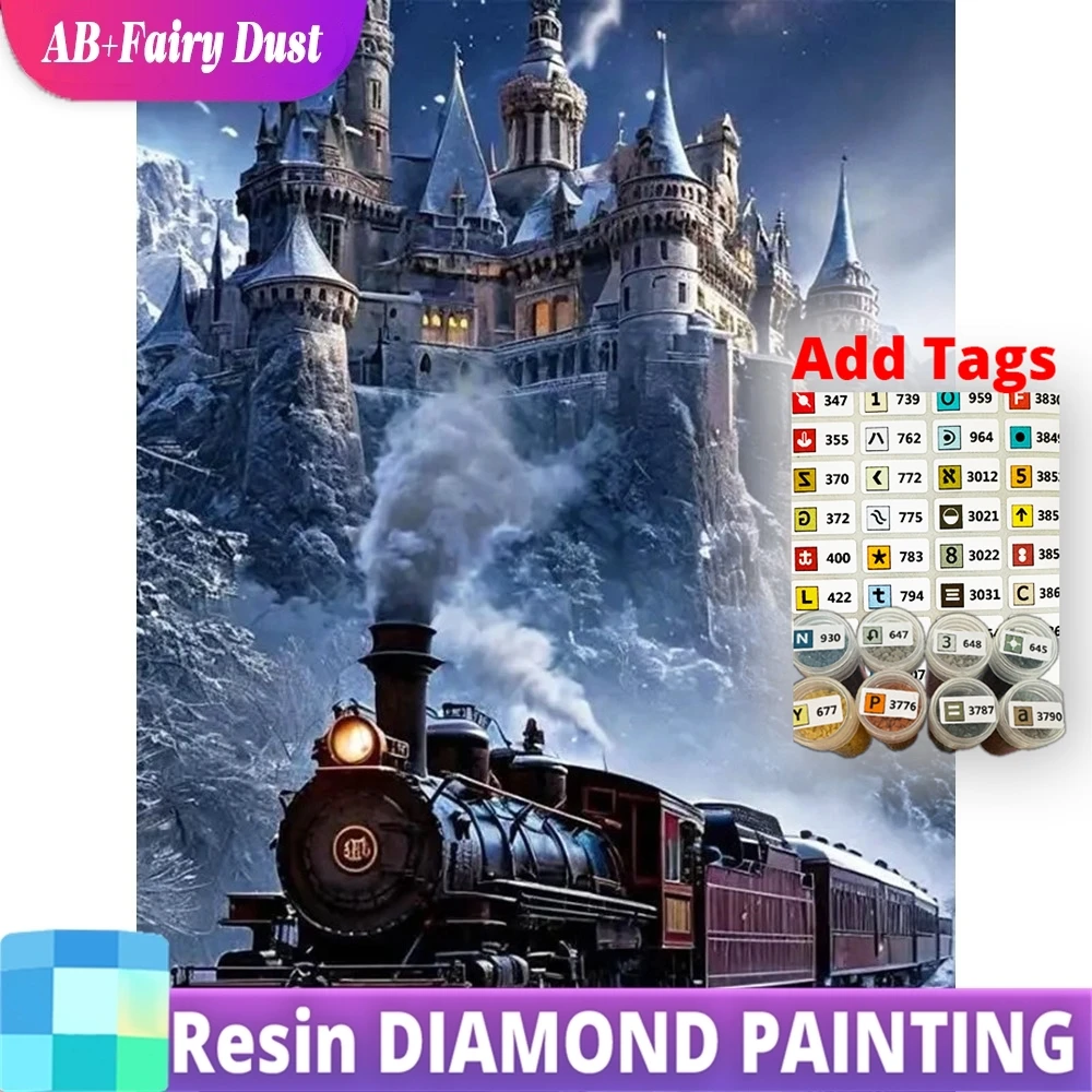 Смола AB Фея Пыль Алмазная картина Поезд Пейзаж Подходит для начинающих DIY Алмазная мозаика Дом Замок Вышивка Ручная работа
Смола AB Фея Пыль Алмазная картина Поезд Пейзаж Подходит для начинающих DIY Алмазная мозаика Дом Замок Вышивка Ручная работа