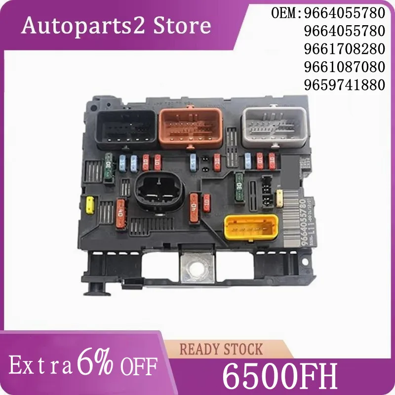 6500FH 9664055780 /580 9661708280 9661087080 9659741880 Блок управления блоком предохранителей в сборе BSM-L11/L04 для Peugeot 207 307 Citroen C4
6500FH 9664055780 /580 9661708280 9661087080 9659741880 Блок управления блоком предохранителей в сборе BSM-L11/L04 для Peugeot 207 307 Citroen C4