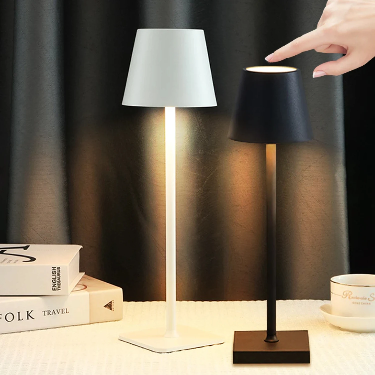 New Rechargeable Table Lamp Sensor Desk Lamp Restaurant Hotal Club Room Decor 3 Color Dimmable Eye Protection
New Rechargeable Table Lamp Sensor Desk Lamp Restaurant Hotal Club Room Decor 3 Color Dimmable Eye Protection