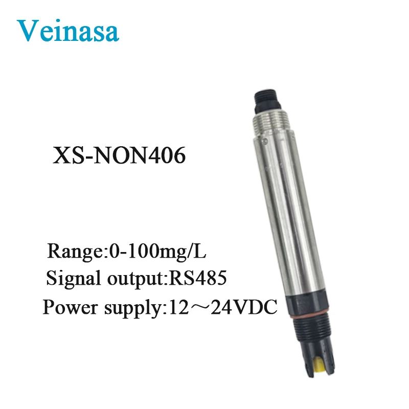 2026 Veinasa XS-NON406-RS485 In-Line Nitrate Sensor with 316L Stainless Steel IP68 Protection Level for PLC/DCS Connection
2026 Veinasa XS-NON406-RS485 In-Line Nitrate Sensor with 316L Stainless Steel IP68 Protection Level for PLC/DCS Connection