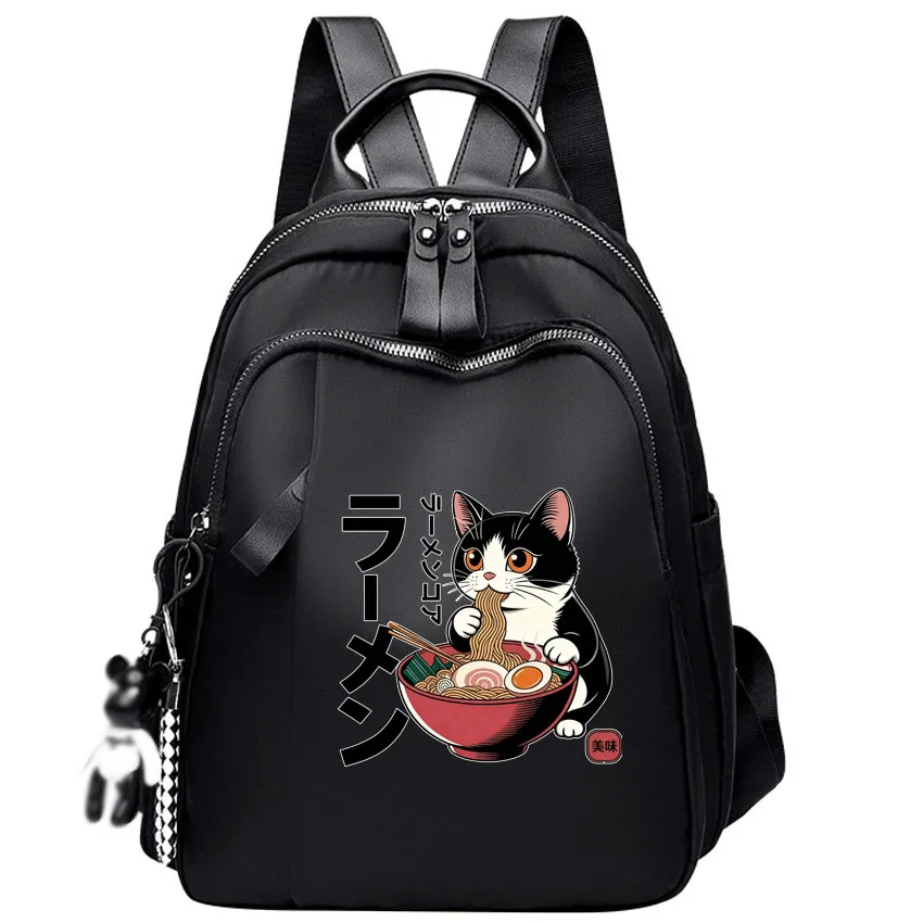 Рюкзак для путешествий, сумка на двойных лямках с принтом «Рамен-кошка», модная дорожная сумка, школьная сумка для девочек, женская многофункциональная сумка
Рюкзак для путешествий, сумка на двойных лямках с принтом «Рамен-кошка», модная дорожная сумка, школьная сумка для девочек, женская многофункциональная сумка