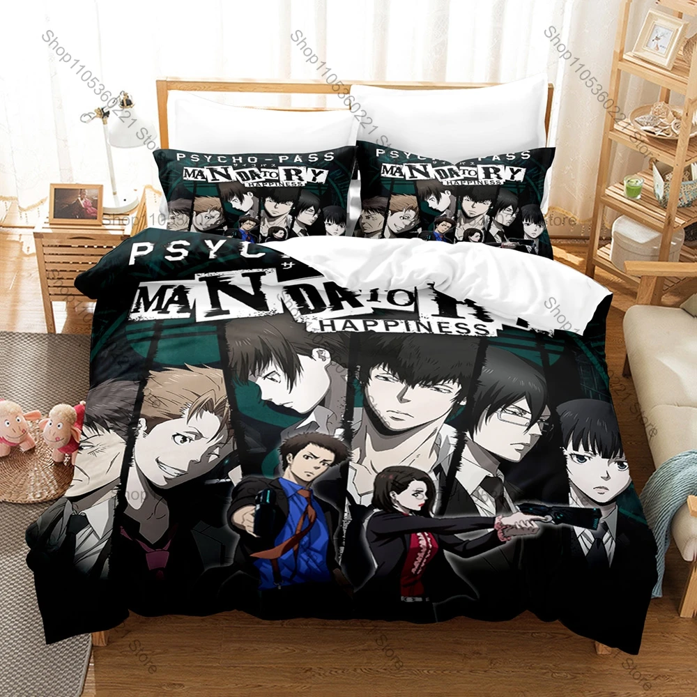 Psycho Pass Fan Merch Duvet Cover + 2 Pillowcases, Stylish Printed Bedding Set Comfortable for Anime Lovers Room Decoration
Psycho Pass Fan Merch Duvet Cover + 2 Pillowcases, Stylish Printed Bedding Set Comfortable for Anime Lovers Room Decoration