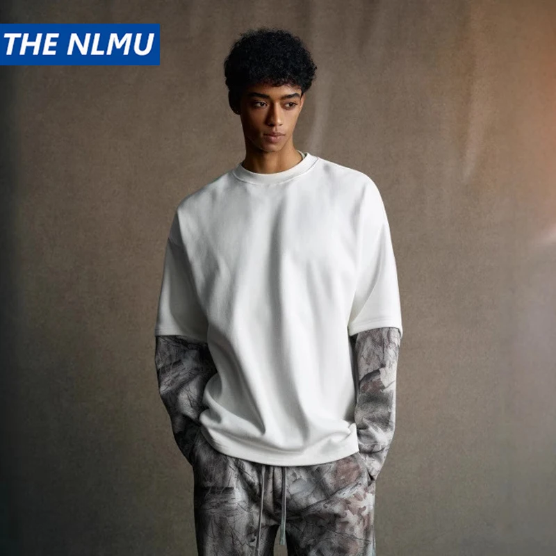 Винтажная футболка с длинным рукавом, мужская футболка с искусственными двумя рукавами, уличная одежда Y2K Harajuku, футболка с принтом в стиле ретро, хлопковые свободные топы
Винтажная футболка с длинным рукавом, мужская футболка с искусственными двумя рукавами, уличная одежда Y2K Harajuku, футболка с принтом в стиле ретро, хлопковые свободные топы