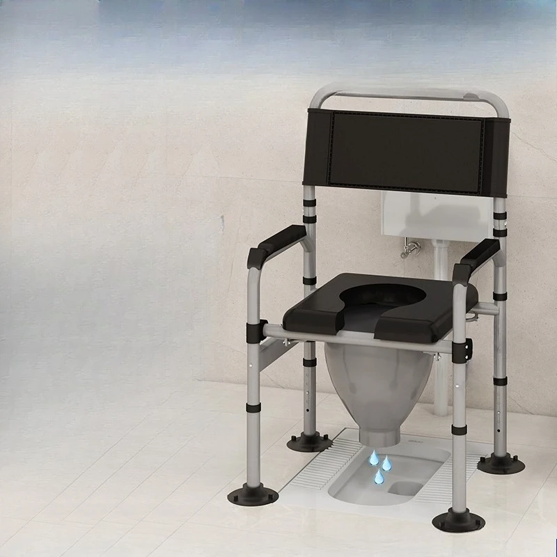 Elderly toilet mobile stool pregnant women squattinportable household sturdy chair 
Elderly toilet mobile stool pregnant women squattinportable household sturdy chair