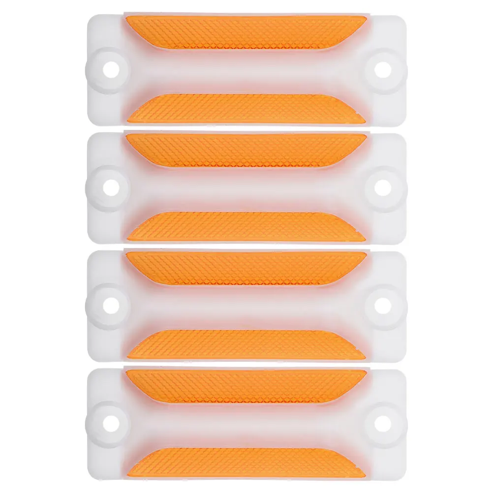 4pcs Reflective Delineators Rectangular Design for Highway Pavement Markers Driveway Entrance Indicators
4pcs Reflective Delineators Rectangular Design for Highway Pavement Markers Driveway Entrance Indicators