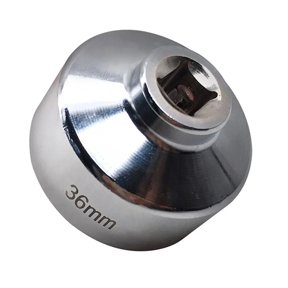 1pc 36mm 6-Point Socket Wrench Tool Heavy Duty 3/8"Drive Oil Filter Cap Wrench S9V1 Quickly Remove The Oil/fuel Filter Canister
1pc 36mm 6-Point Socket Wrench Tool Heavy Duty 3/8"Drive Oil Filter Cap Wrench S9V1 Quickly Remove The Oil/fuel Filter Canister