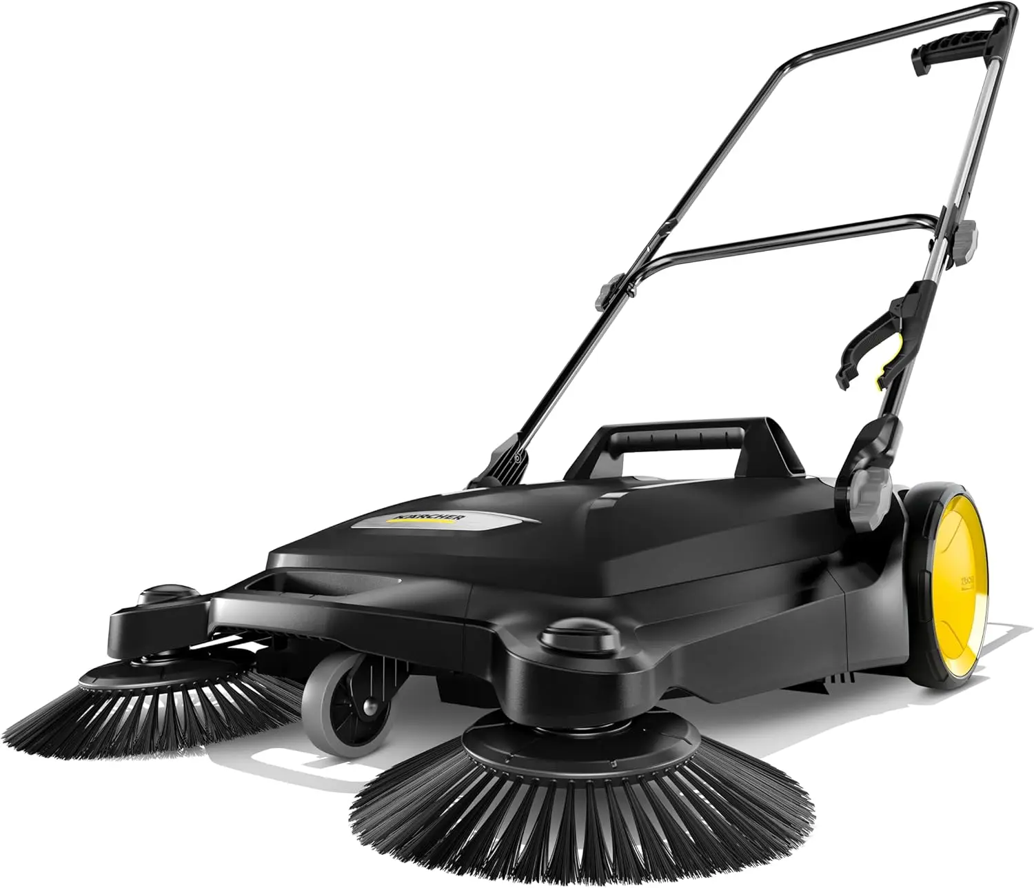 Outdoor Push Sweeper 26.8" Wide Path, 5.25 Gal Bin for Driveways, Sidewalks, Garages
Outdoor Push Sweeper 26.8" Wide Path, 5.25 Gal Bin for Driveways, Sidewalks, Garages