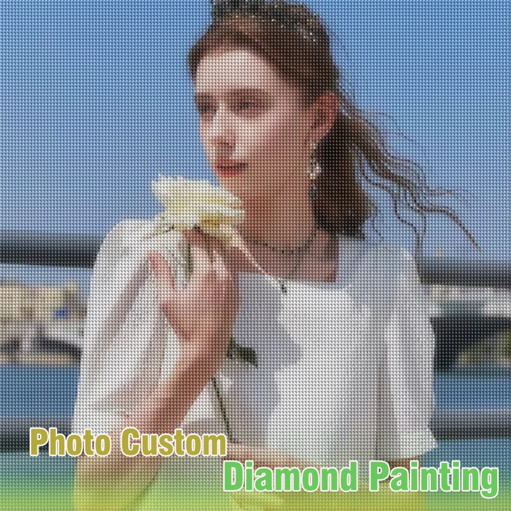 CHENISTORY Diamond Painting Photos Custom Square/Round Picture of Rhinestones Diamond Embroidery Diamond Mosaic Parents gift
CHENISTORY Diamond Painting Photos Custom Square/Round Picture of Rhinestones Diamond Embroidery Diamond Mosaic Parents gift