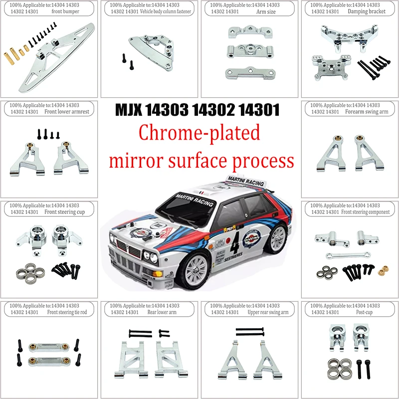 Metal Steering Cup Swing Arm Shock Tower Bracket RC Upgrade Parts for MJX Hyper Go 14301 14302 14303 14304
Metal Steering Cup Swing Arm Shock Tower Bracket RC Upgrade Parts for MJX Hyper Go 14301 14302 14303 14304