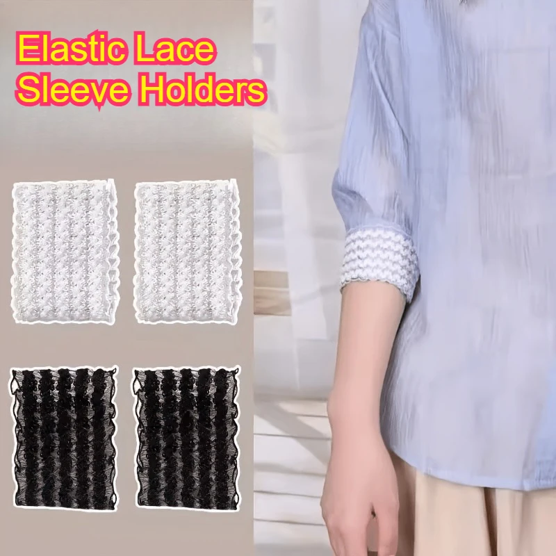 Elastic Lace Sleeve Holders, Anti-Slip Armband Sleeve Clips for Men Women, Shirt Sleeve Ties for Work & Casual
Elastic Lace Sleeve Holders, Anti-Slip Armband Sleeve Clips for Men Women, Shirt Sleeve Ties for Work & Casual
