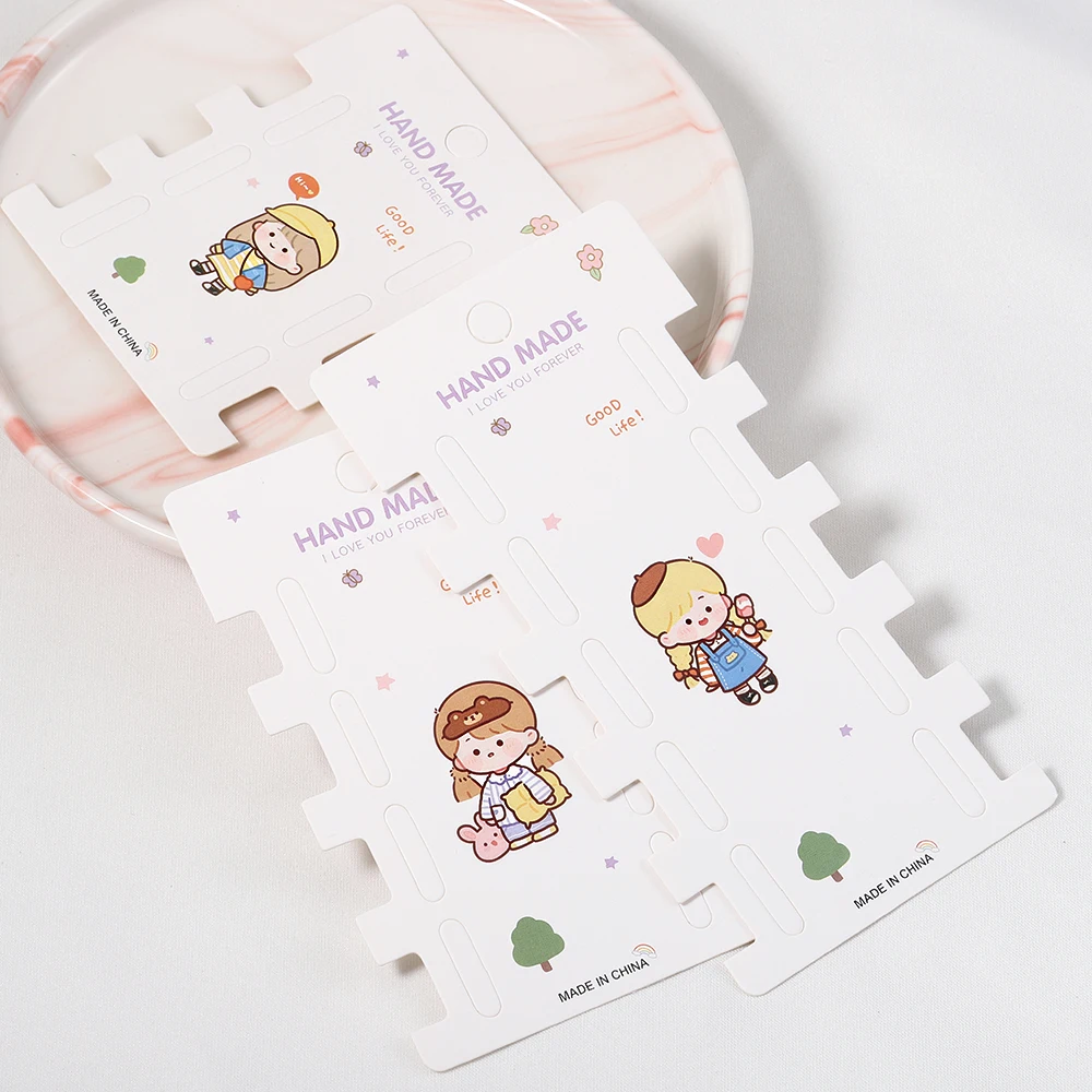 10-50pcs Cute Girls Hair Accessories Packing Paper Cards for DIY Kids Jewelry Bracelet Display Tags Hair Rope Retail Price Lable
10-50pcs Cute Girls Hair Accessories Packing Paper Cards for DIY Kids Jewelry Bracelet Display Tags Hair Rope Retail Price Lable