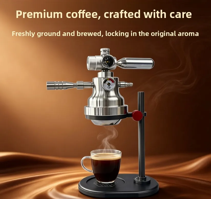 Camping Portable Espresso Extraction Set No Electricity Detachable 10bar Outdoor Coffee Machine
Camping Portable Espresso Extraction Set No Electricity Detachable 10bar Outdoor Coffee Machine