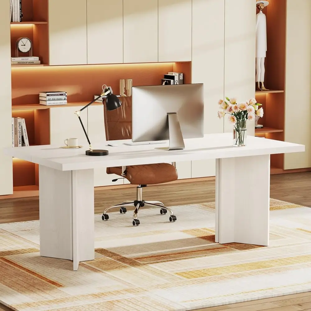 10.5T Conerence Table, Large RecMeeting Seminar Table or 10-12 Person, Long Wooden BusinTables (Set o 2, White)
10.5T Conerence Table, Large RecMeeting Seminar Table or 10-12 Person, Long Wooden BusinTables (Set o 2, White)
