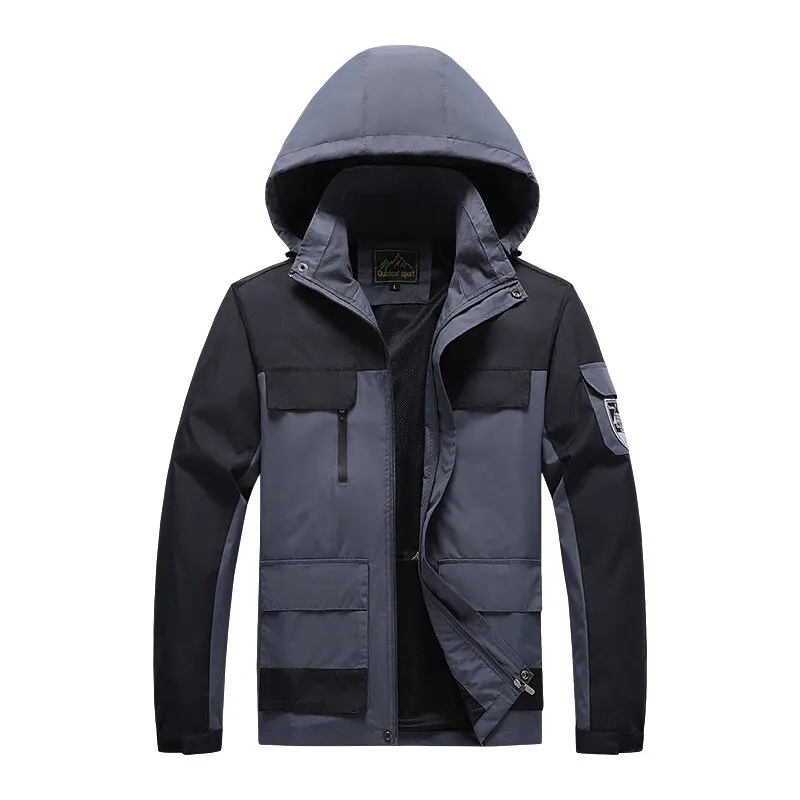 Unisex Windbreaker Waterproof Jacket Pilot Thick Clothing Men's Zipper Bomber Coat Plus Size 8XL 7XL Camping Climbing Jackets
Unisex Windbreaker Waterproof Jacket Pilot Thick Clothing Men's Zipper Bomber Coat Plus Size 8XL 7XL Camping Climbing Jackets