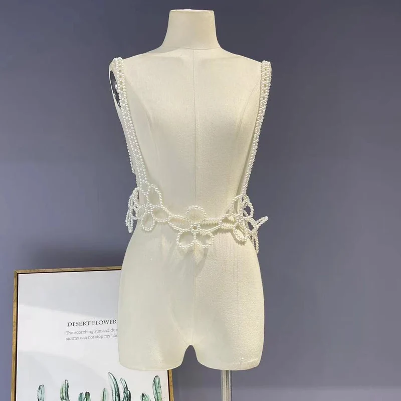 Floral Decorative Pearl Waist Belt Women's Faionable Versatile Girls' Waist Chain Waist Seal Hanfu Dr Accory
Floral Decorative Pearl Waist Belt Women's Faionable Versatile Girls' Waist Chain Waist Seal Hanfu Dr Accory