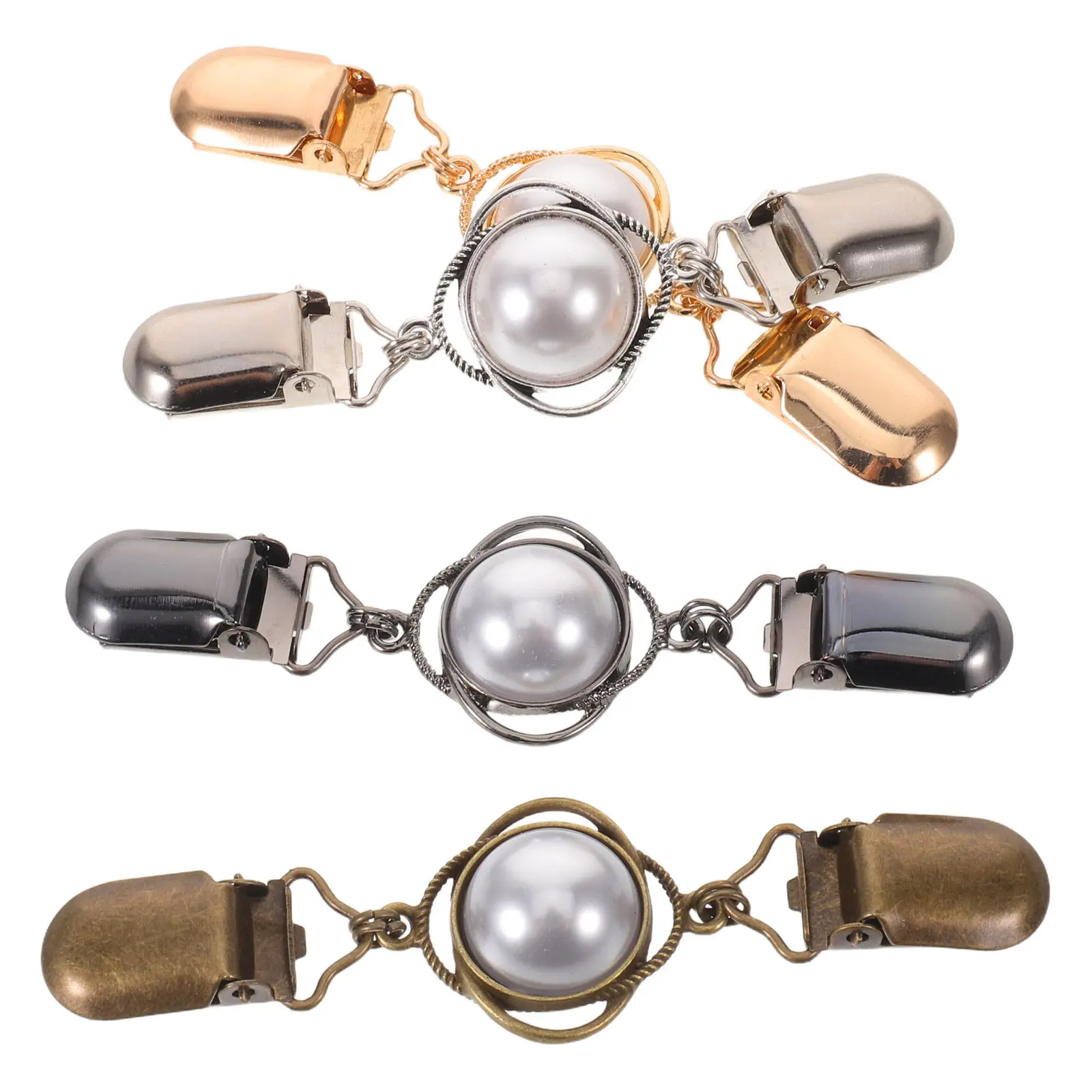4Pcs Sweater Shawl Clips Vintage Retro Cardigan Clips Slipproof Scarf Holder Pins Lightweight Metal Travel Accessories
4Pcs Sweater Shawl Clips Vintage Retro Cardigan Clips Slipproof Scarf Holder Pins Lightweight Metal Travel Accessories