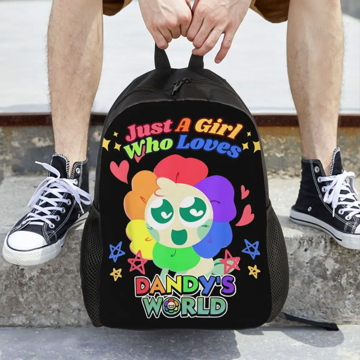 Повседневный рюкзак Just A Girl Who Dandy's World, спортивный рюкзак для средней школы, пешего туризма, путешествий, мужской и женский рюкзак для ноутбука, компьютера, сумка на плечо
Повседневный рюкзак Just A Girl Who Dandy's World, спортивный рюкзак для средней школы, пешего туризма, путешествий, мужской и женский рюкзак для ноутбука, компьютера, сумка на плечо