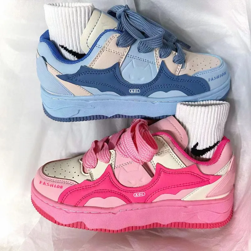 New Womens Shoes Sweet Style Lace Chunky Sneakers for Woman Exquisite Round Head Casual Shoes Designer Shoes Zapatillas De Mujer
New Womens Shoes Sweet Style Lace Chunky Sneakers for Woman Exquisite Round Head Casual Shoes Designer Shoes Zapatillas De Mujer