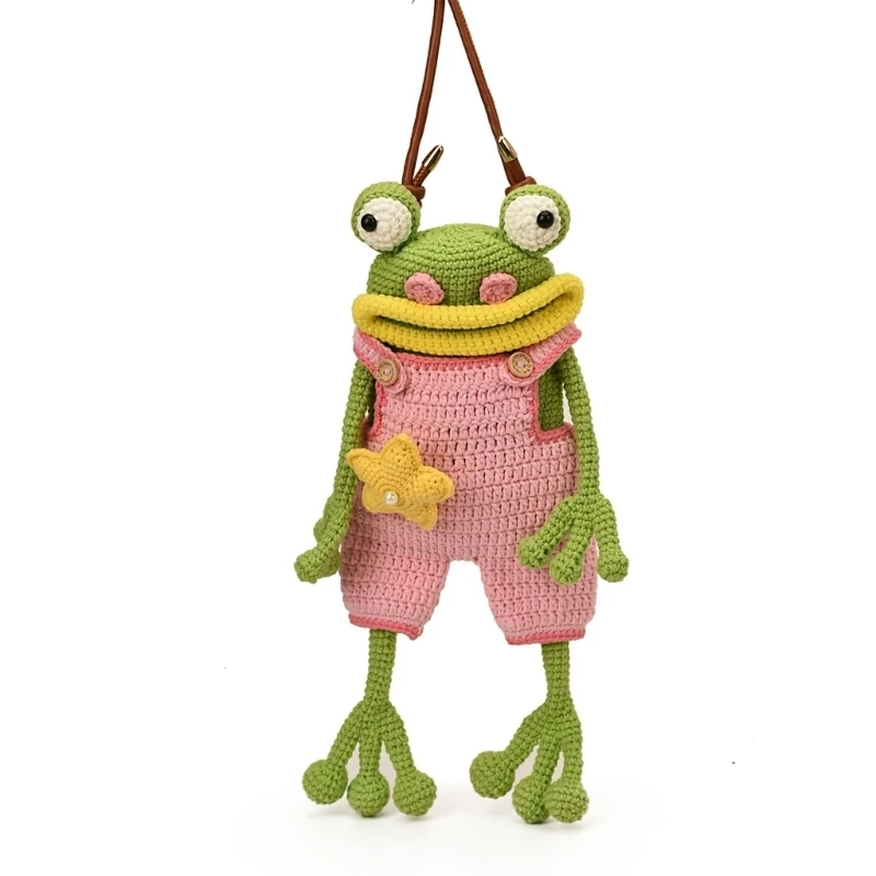 340D Easy Access Frogs Crossbody Bag Hand Crochet Knitted Fabric for Quick Use
340D Easy Access Frogs Crossbody Bag Hand Crochet Knitted Fabric for Quick Use