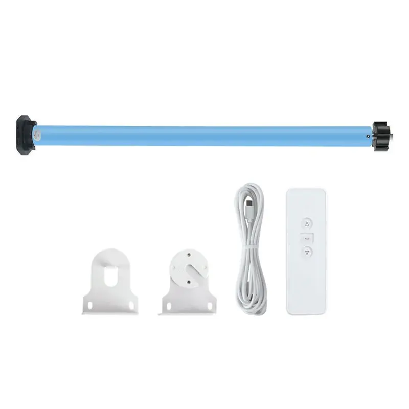 AA60-Zigbee Rechargeable Roller Shade Blinds Motor For 37Mm 38Mm Tube Work With Tuya Zigbee For Google Home Voice Control B
AA60-Zigbee Rechargeable Roller Shade Blinds Motor For 37Mm 38Mm Tube Work With Tuya Zigbee For Google Home Voice Control B
